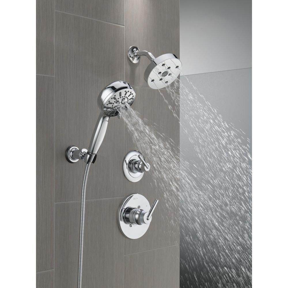 Delta Faucet Lumicoat Chrome Multi Function Hand Shower 