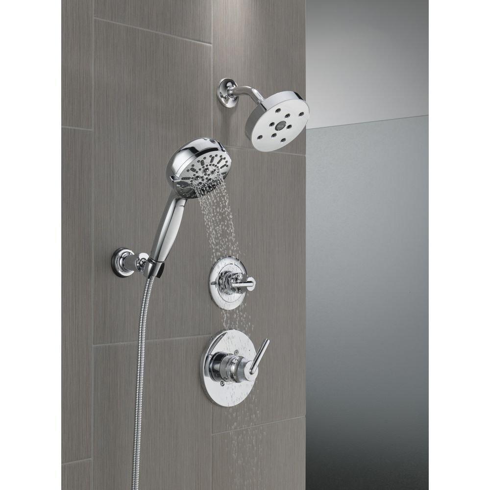 Delta Faucet Lumicoat Chrome Multi Function Hand Shower 