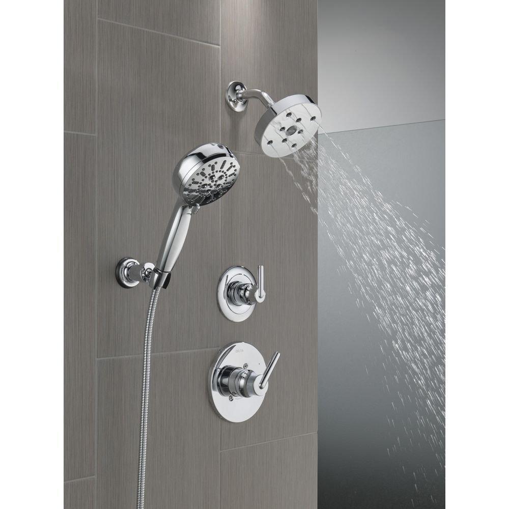 Delta Faucet Lumicoat Chrome Multi Function Hand Shower 