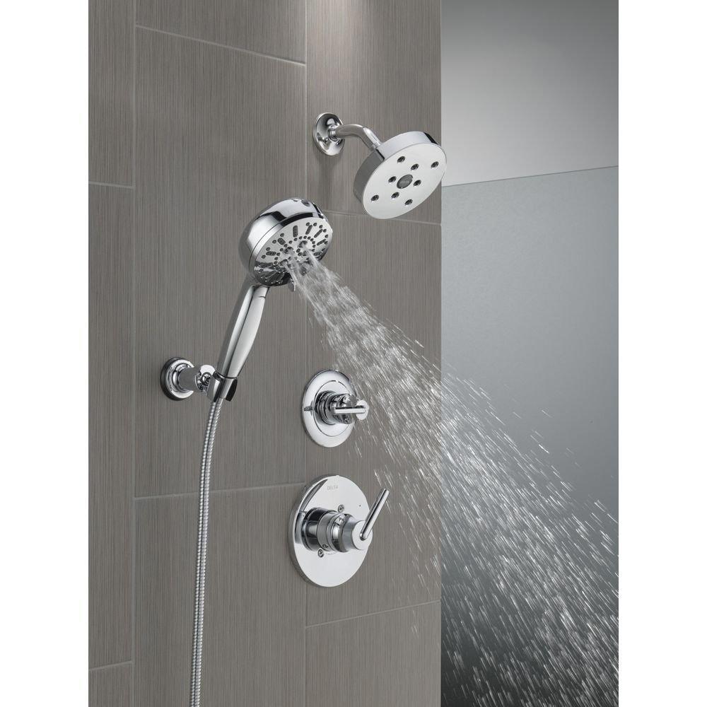 Delta Faucet Lumicoat Chrome Multi Function Hand Shower 