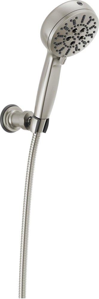 DELTA UNIVERSAL SHOWERING COMPONENTS: 7-SETTING WALL MOUNT HAND SHOWER WITH CLEANING SPRAY 