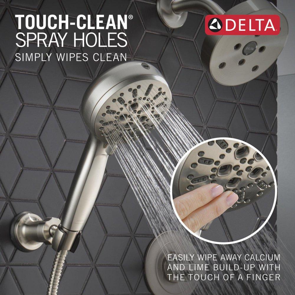 Delta Faucet Lumicoat&reg; Stainless Multi Function Hand Shower 