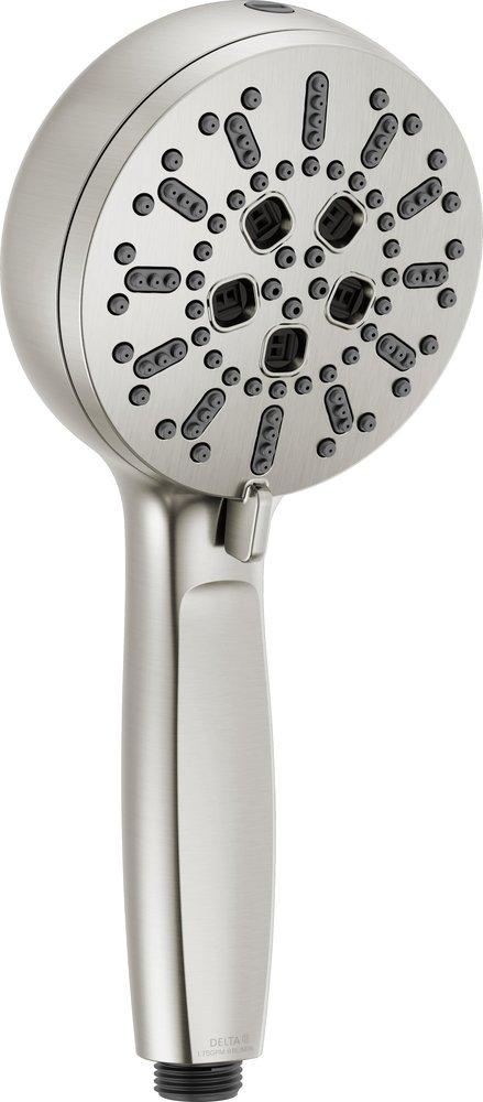 DELTA UNIVERSAL SHOWERING COMPONENTS: 7-SETTING HAND SHOWER WITH CLEANING SPRAY 