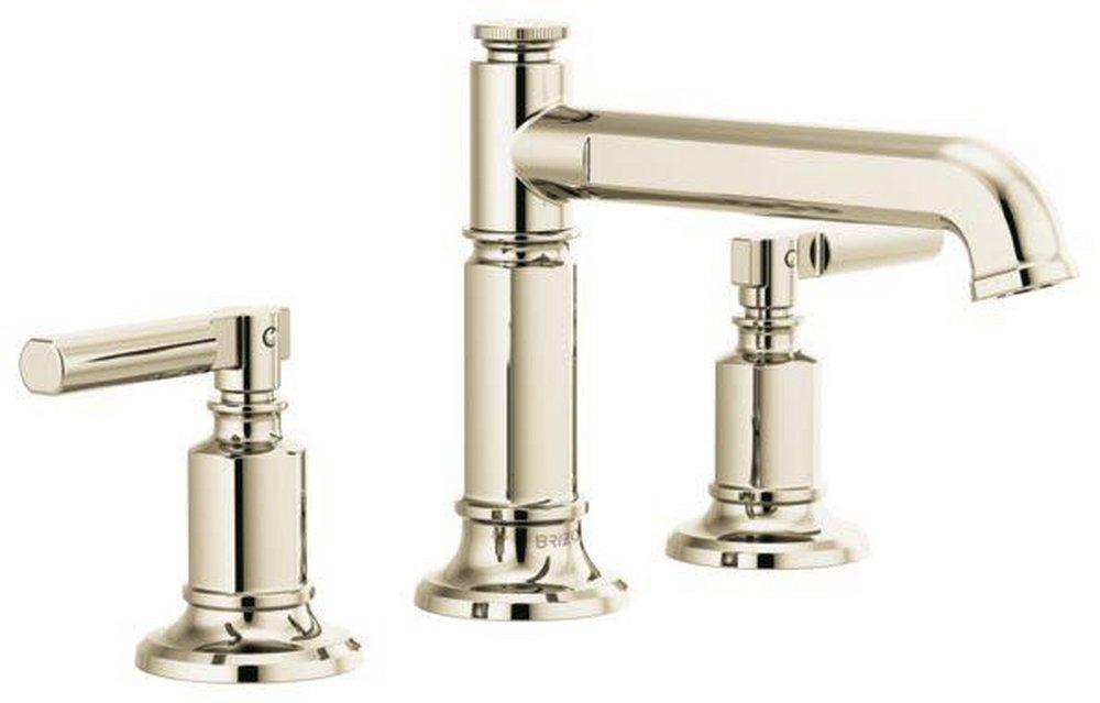 BRIZO INVARI WIDESPREAD LAVATORY FAUCET WITH COLUMN SPOUT - LESS HANDLES 1.2 GPM 