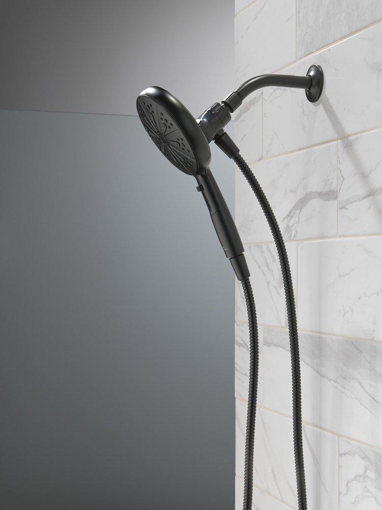 Delta Faucet Matte Black Multi Function Hand Shower 
