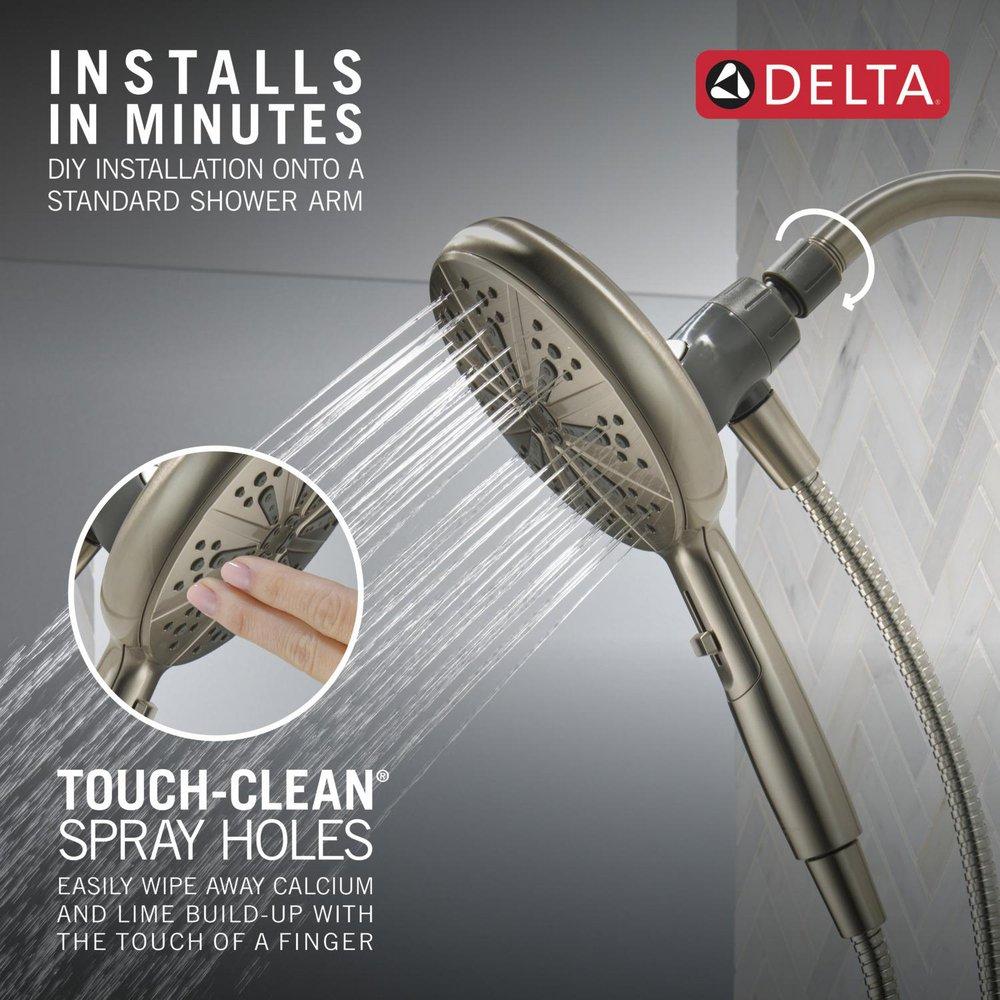 Delta Faucet Satin Nickel Multi Function Hand Shower 