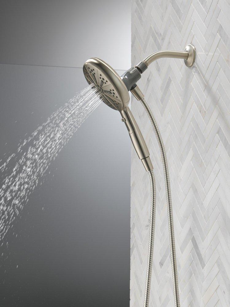 Delta Faucet Satin Nickel Multi Function Hand Shower 