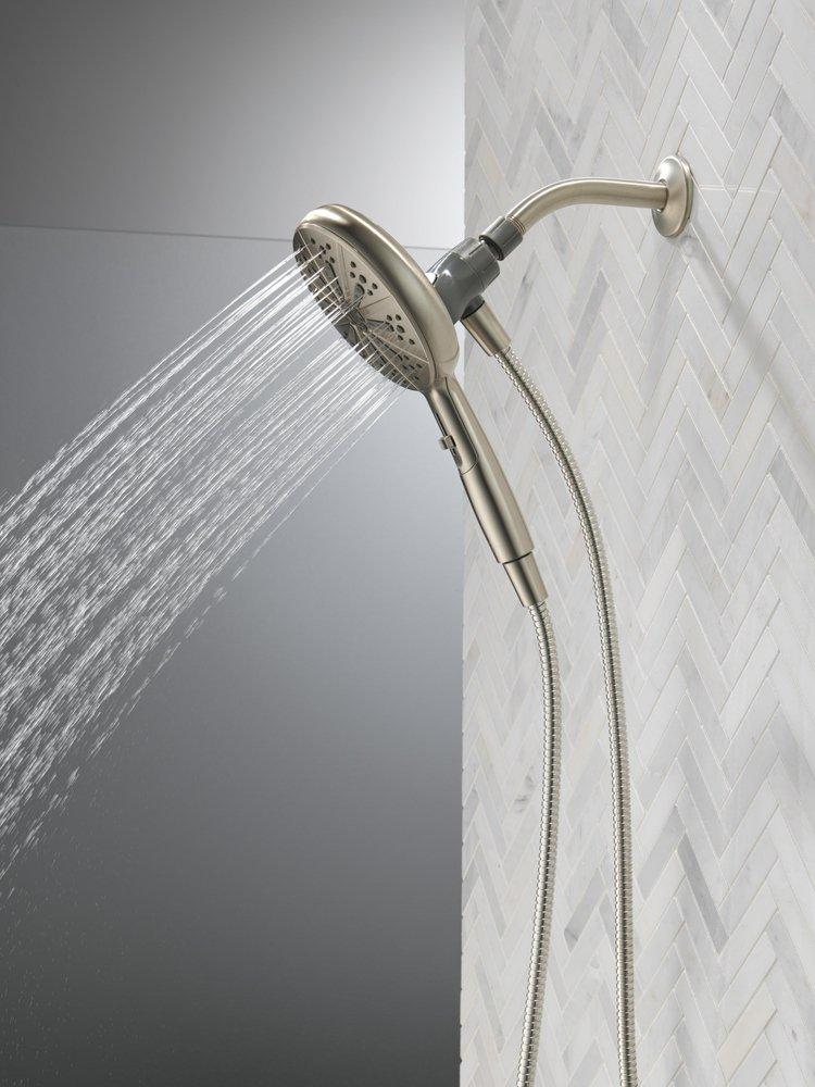 Delta Faucet Satin Nickel Multi Function Hand Shower 