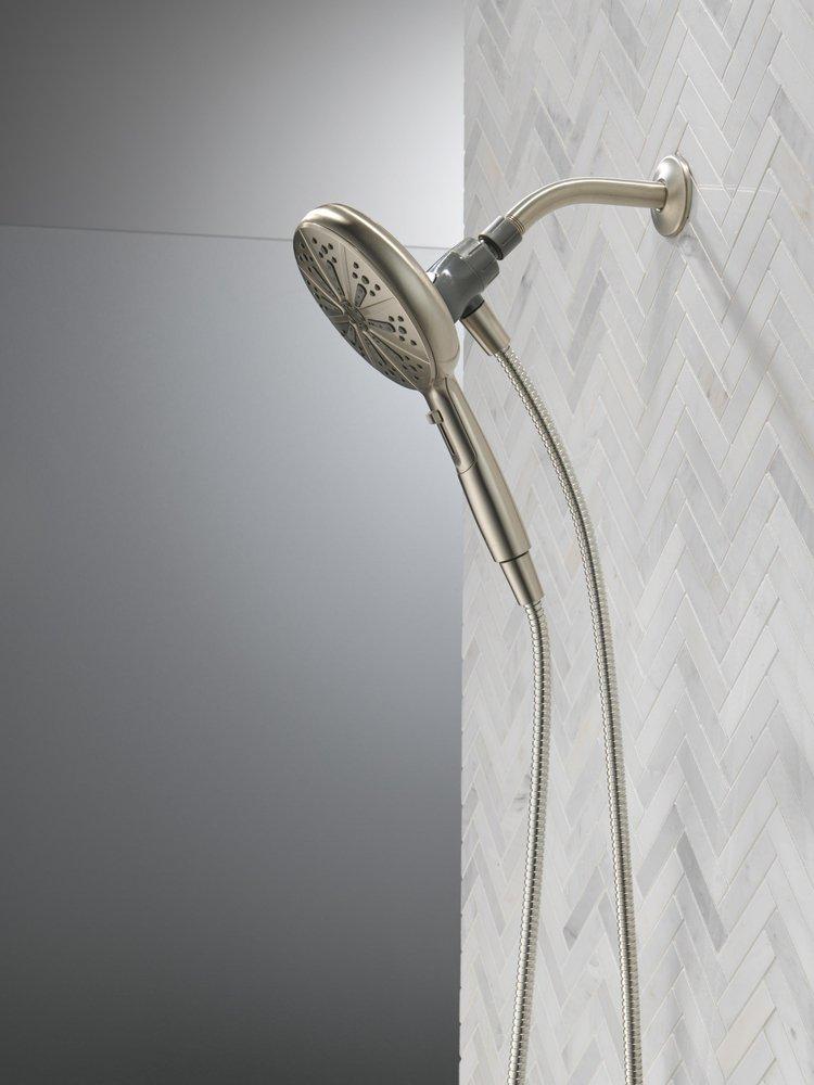Delta Faucet Satin Nickel Multi Function Hand Shower 