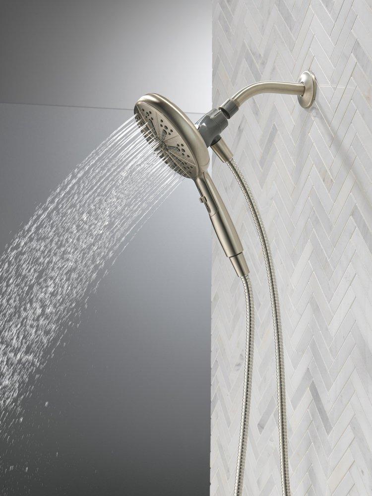 Delta Faucet Satin Nickel Multi Function Hand Shower 
