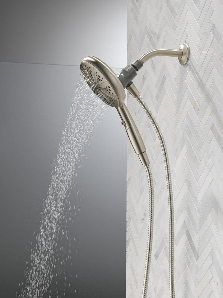 Delta Faucet Satin Nickel Multi Function Hand Shower 
