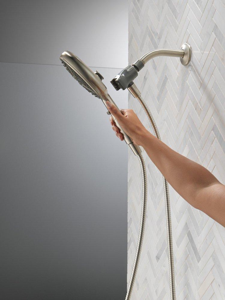 Delta Faucet Satin Nickel Multi Function Hand Shower 