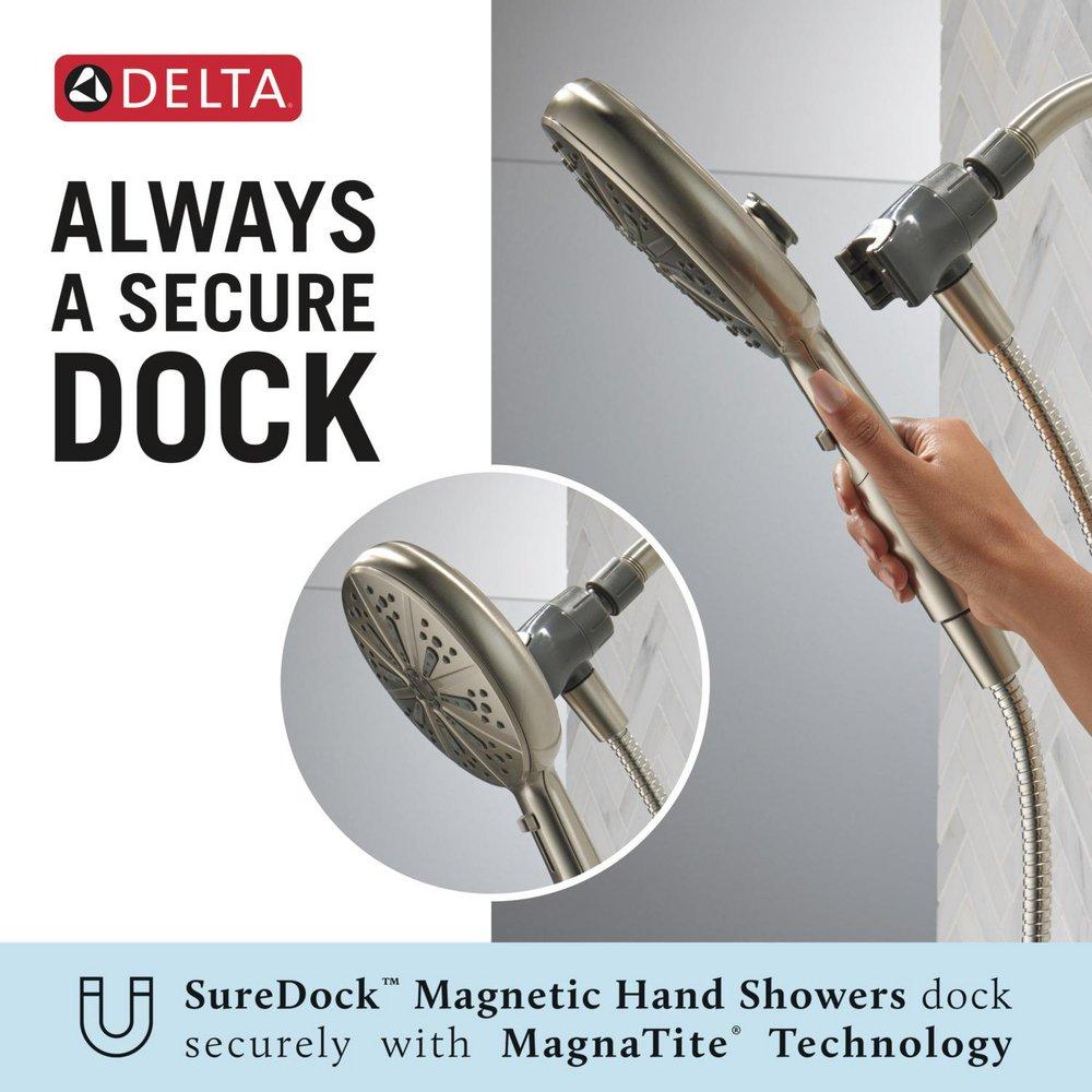 Delta Faucet Satin Nickel Multi Function Hand Shower 