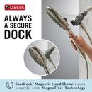 Delta Faucet Satin Nickel Multi Function Hand Shower 