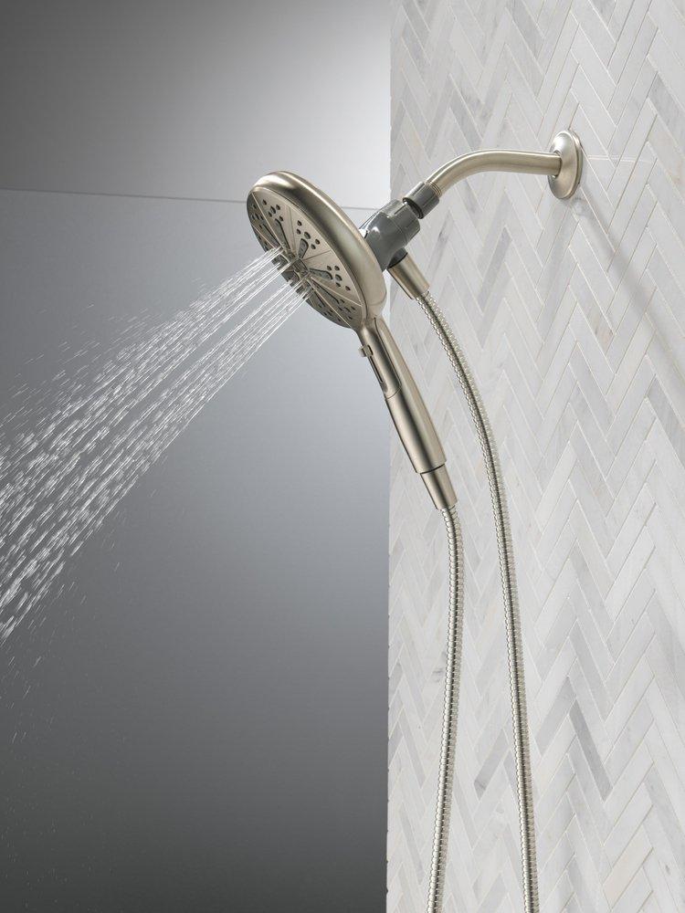 Delta Faucet Satin Nickel Multi Function Hand Shower 