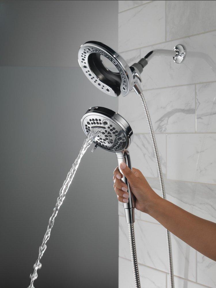 DELTA UNIVERSAL SHOWERING COMPONENTS: IN2ITION 7-SETTING TWO-IN-ONE SHOWER 