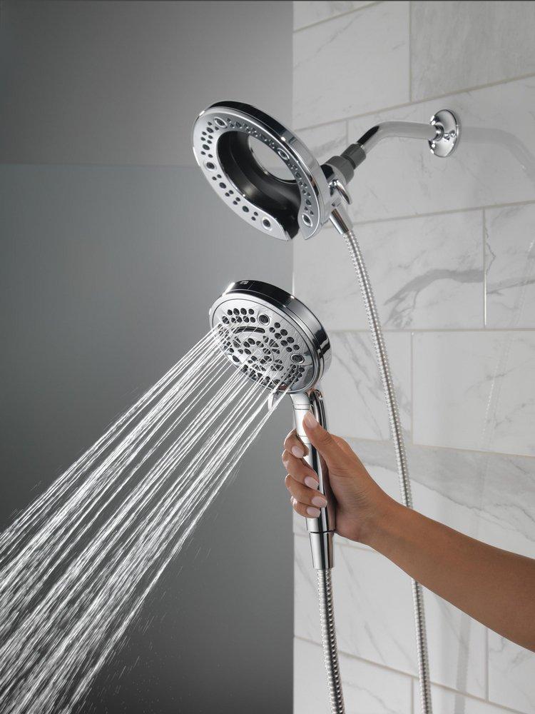 DELTA UNIVERSAL SHOWERING COMPONENTS: IN2ITION 7-SETTING TWO-IN-ONE SHOWER 