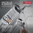 DELTA UNIVERSAL SHOWERING COMPONENTS: IN2ITION 7-SETTING TWO-IN-ONE SHOWER 
