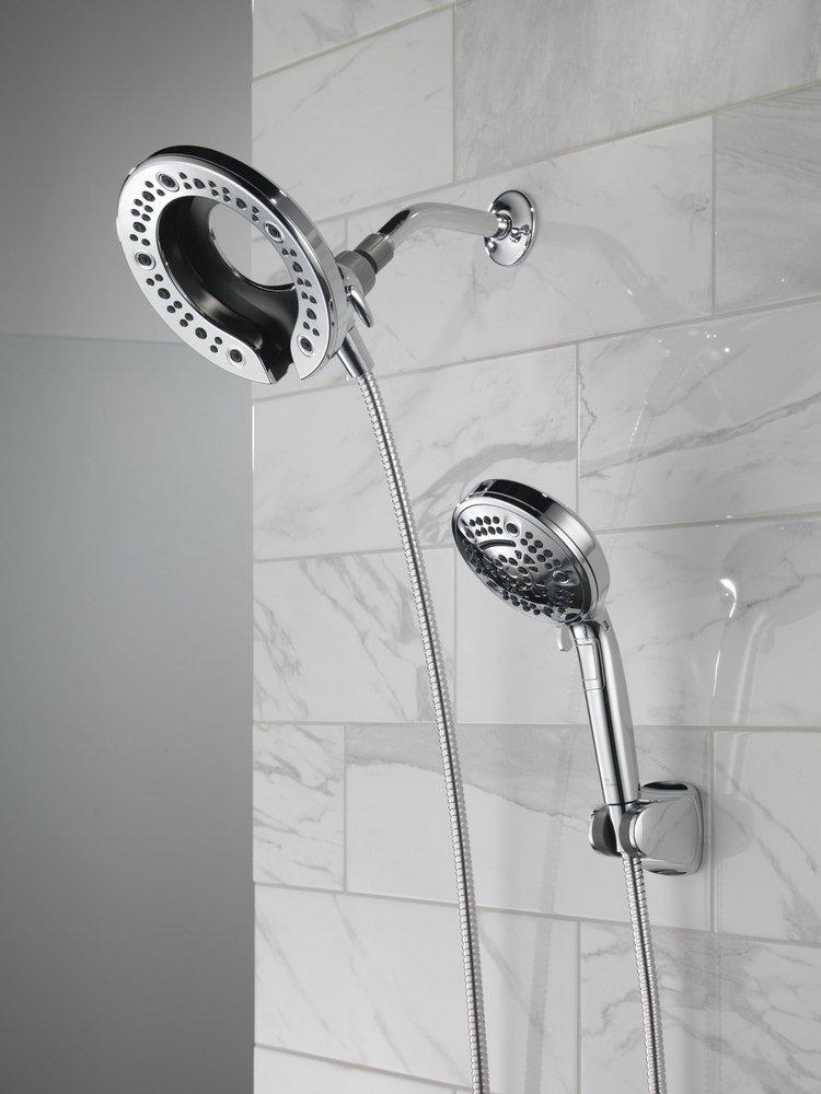 DELTA UNIVERSAL SHOWERING COMPONENTS: IN2ITION 7-SETTING TWO-IN-ONE SHOWER 