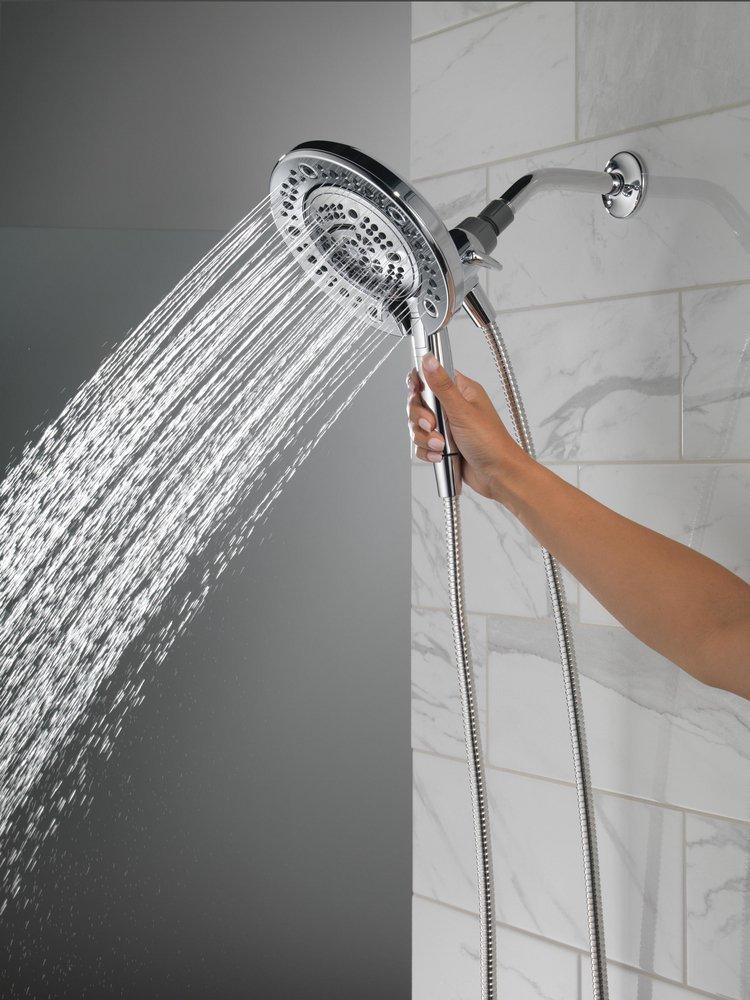 DELTA UNIVERSAL SHOWERING COMPONENTS: IN2ITION 7-SETTING TWO-IN-ONE SHOWER 