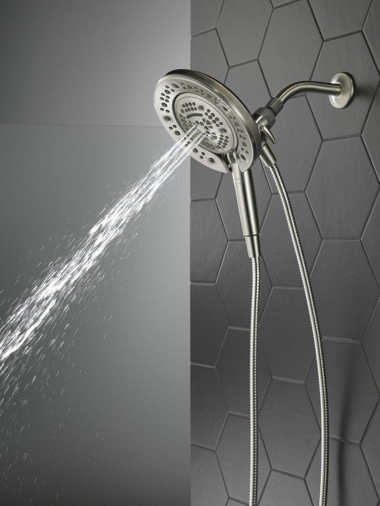 DELTA UNIVERSAL SHOWERING COMPONENTS: IN2ITION 7-SETTING TWO-IN-ONE SHOWER 