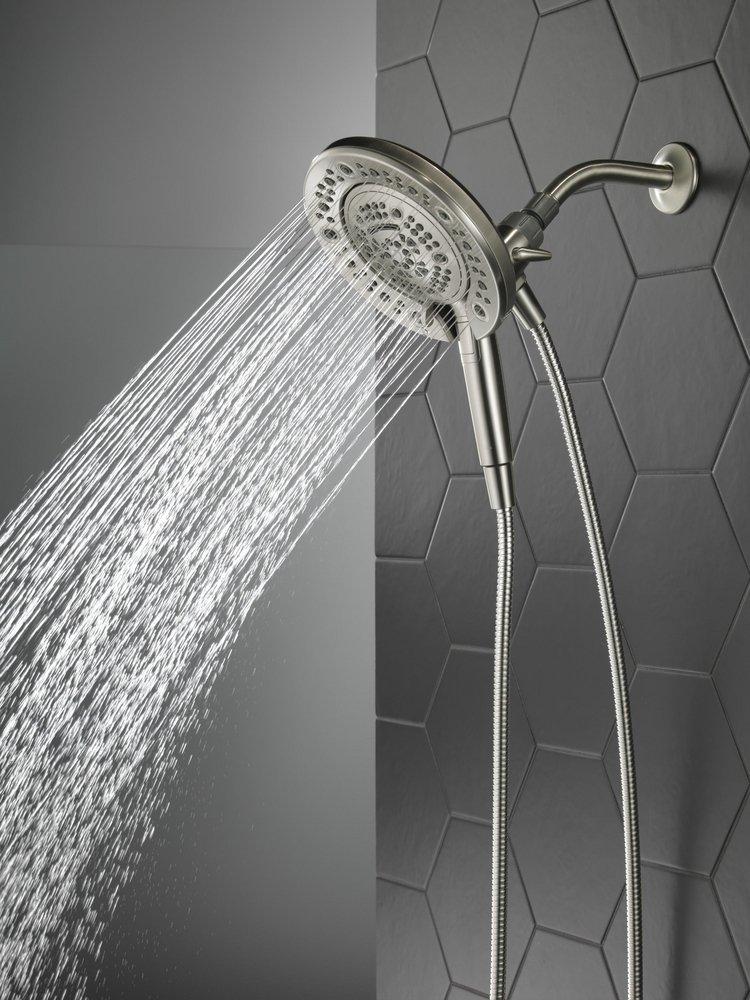 Multi Function Showerhead in Satin Nickel 