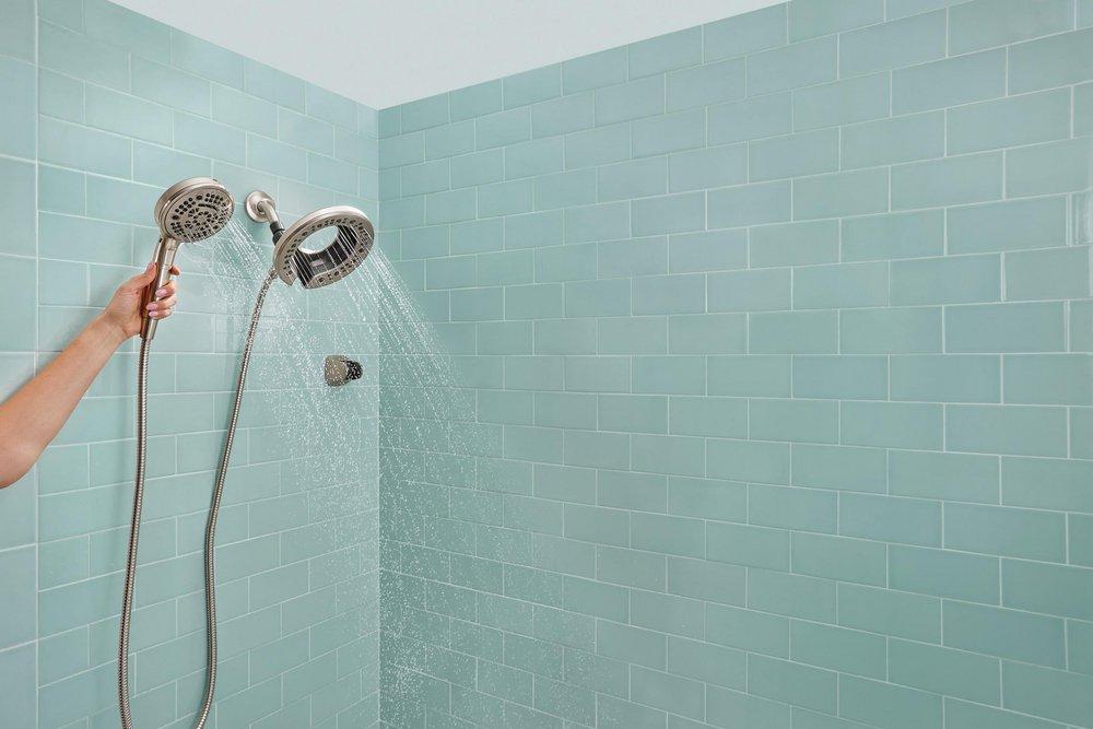 Multi Function Showerhead in Satin Nickel 