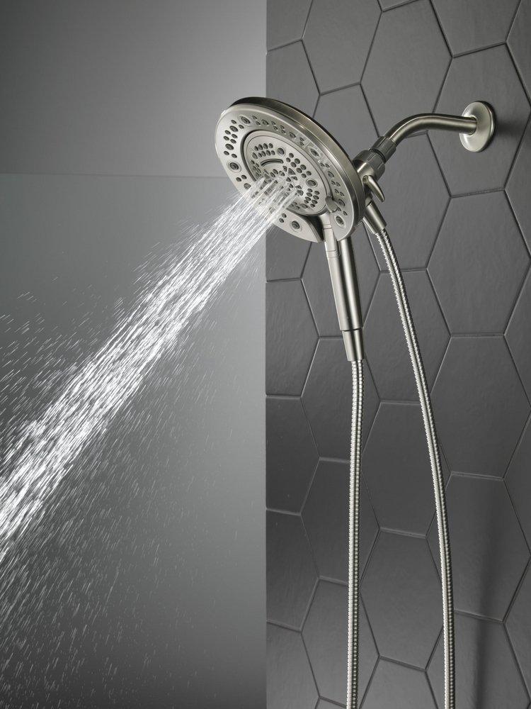 Multi Function Showerhead in Satin Nickel 