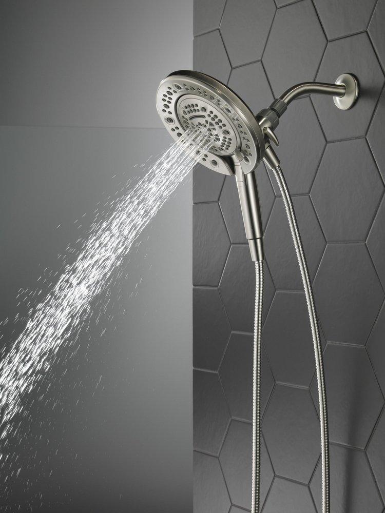 Multi Function Showerhead in Satin Nickel 