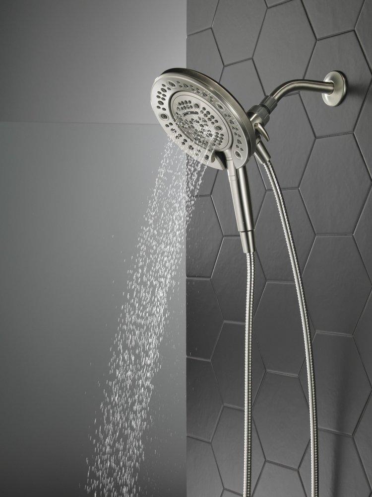 Multi Function Showerhead in Satin Nickel 