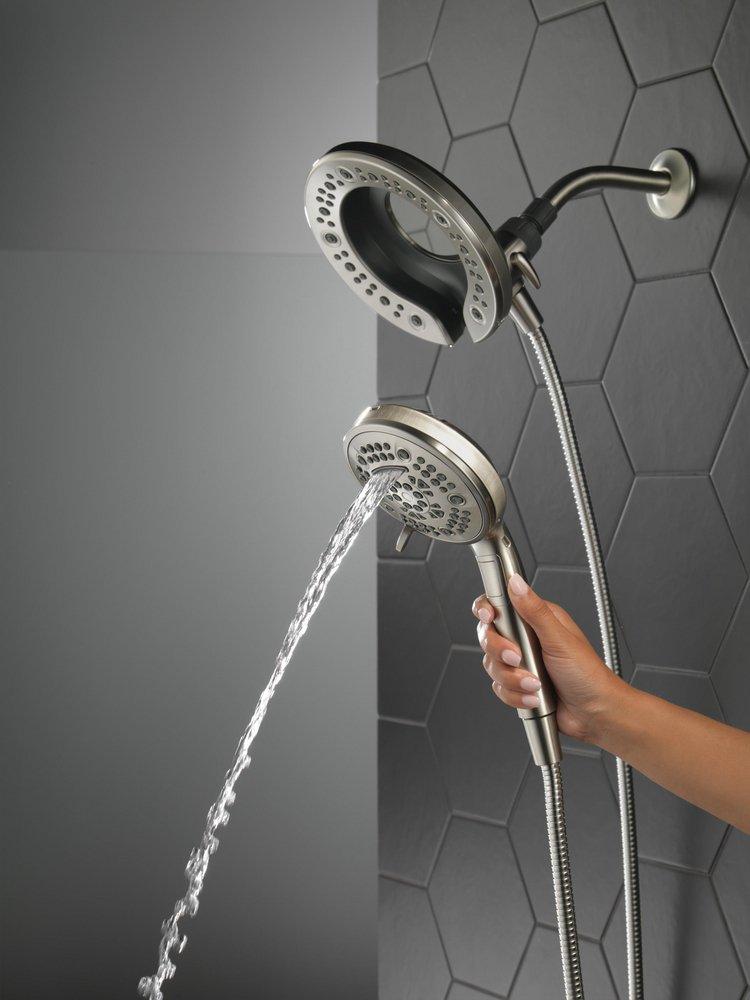 Multi Function Showerhead in Satin Nickel 