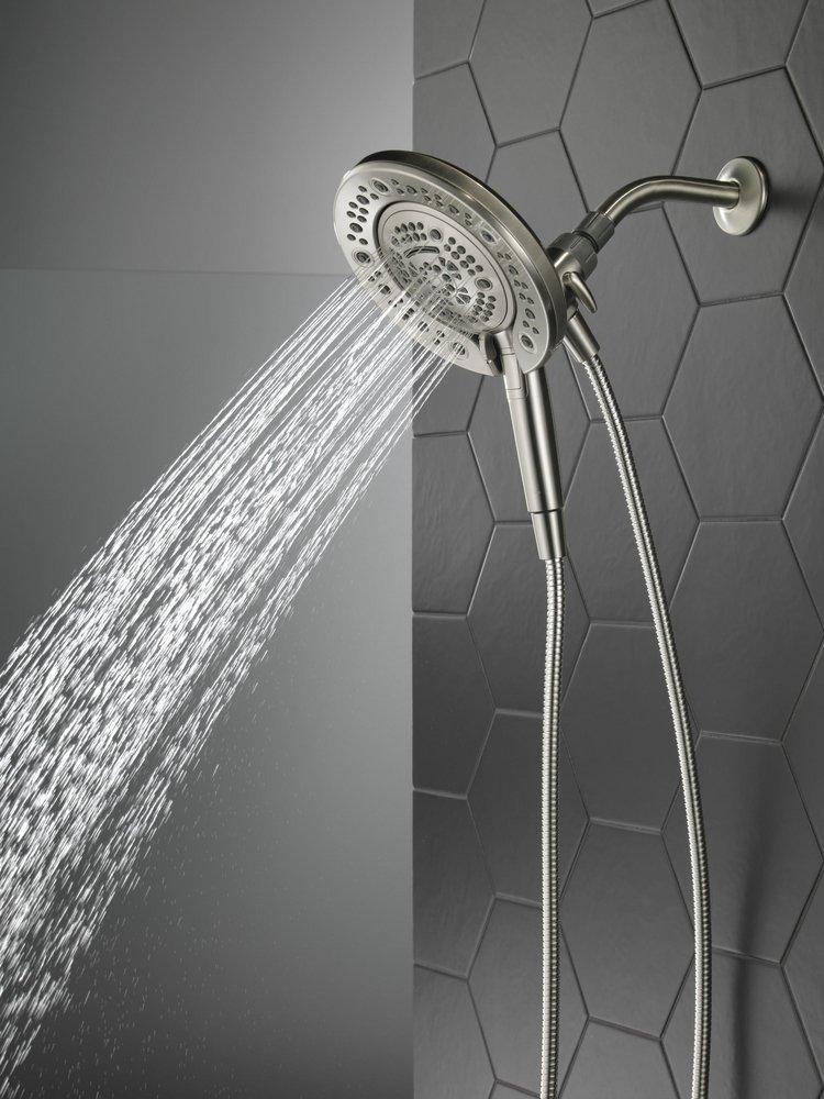 Multi Function Showerhead in Satin Nickel 