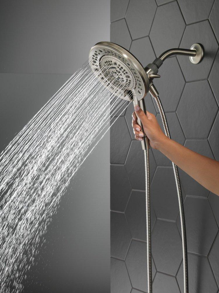 Multi Function Showerhead in Satin Nickel 