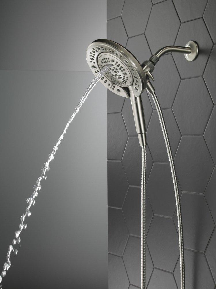 Multi Function Showerhead in Satin Nickel 