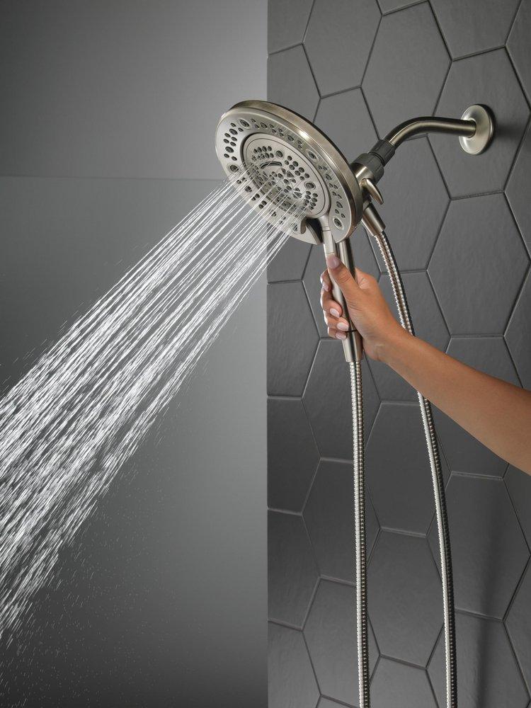 Multi Function Showerhead in Satin Nickel 