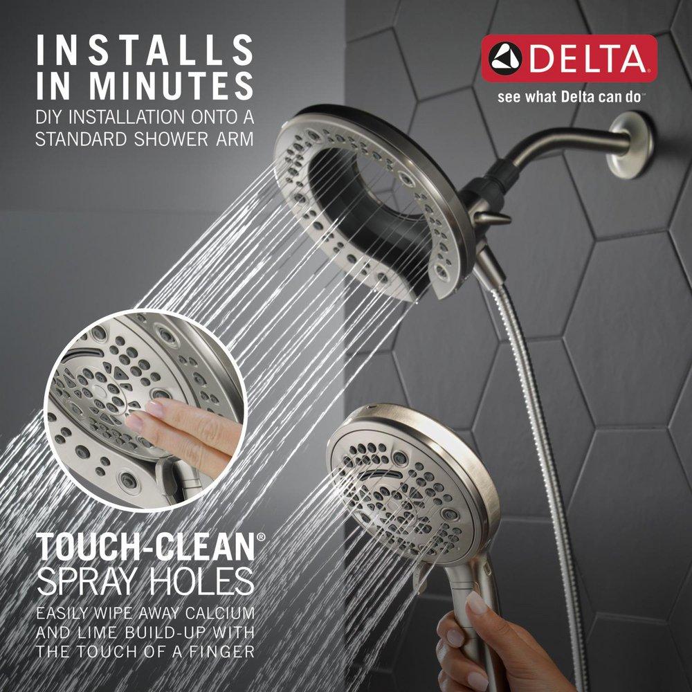 Multi Function Showerhead in Satin Nickel 