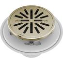Brizo Polished Nickel 4 in. Tile-In Round Shower Drain 