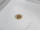 Delta Faucet Champagne Bronze 4 in. Prefab Round Shower Drain 