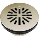 Delta Faucet Polished Nickel 4 in. Prefab Round Shower Drain 