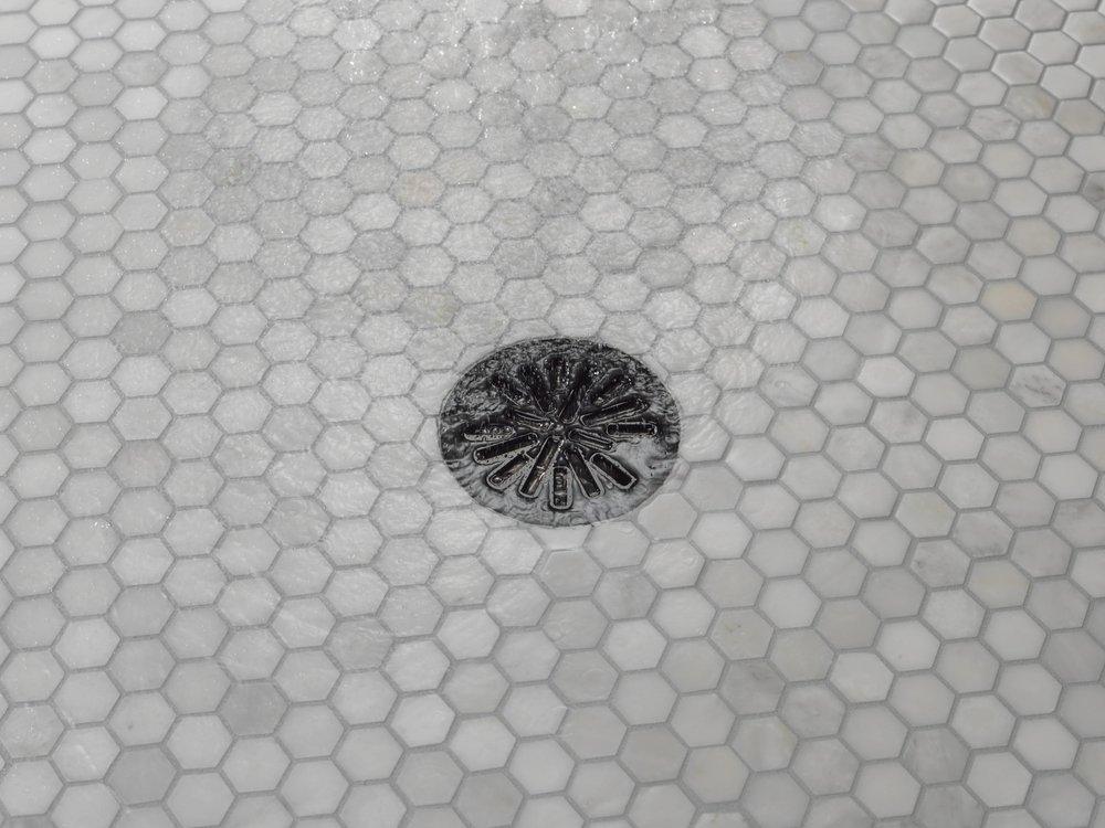 Delta Faucet Matte Black 4 in. Tile-In Round Shower Drain 