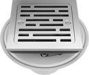 Delta Faucet Chrome 4 in. Tile-In Square Shower Drain 