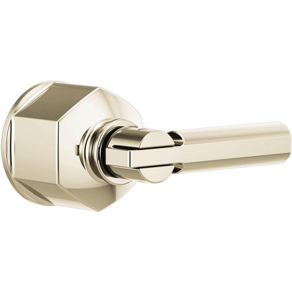 Brizo Brilliance Polished Nickel Single Handle Bathtub & Shower Faucet (Trim Only) 