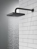 Delta Faucet Matte Black Single Function Soft Rain Showerhead 