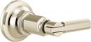 Single Handle Volume Control Valve Trim in Brilliance® Polished Nickel