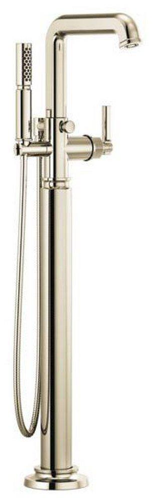 BRIZO INVARI SINGLE-HANDLE FLOOR MOUNT TUB FILLER - LESS HANDLE 