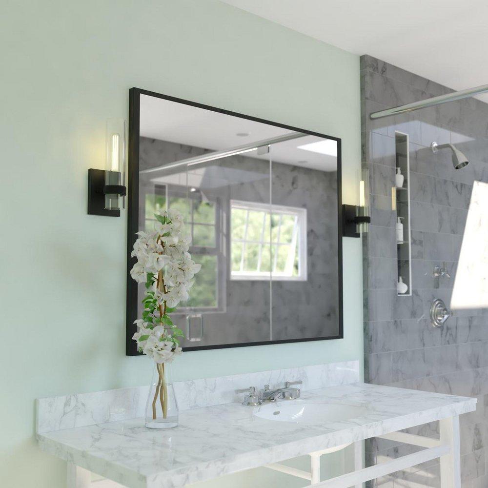 1 60W BARI 1 LIGHT MATTE BLACK CONT 