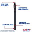 LENOX 3-3/4 x 3-3/4 in. Pilot 1-Piece Drill Bits & Bit Sets 