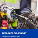 1-1/4in.-6 in. Quick-Change Arbor  with 1/2 in. Shank 