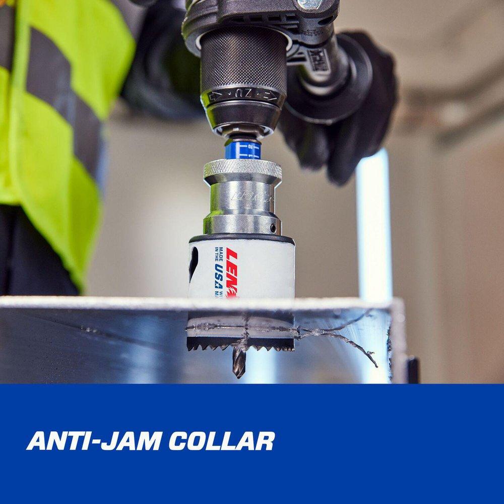 1-1/4in.-6 in. Quick-Change Arbor  with 1/2 in. Shank 