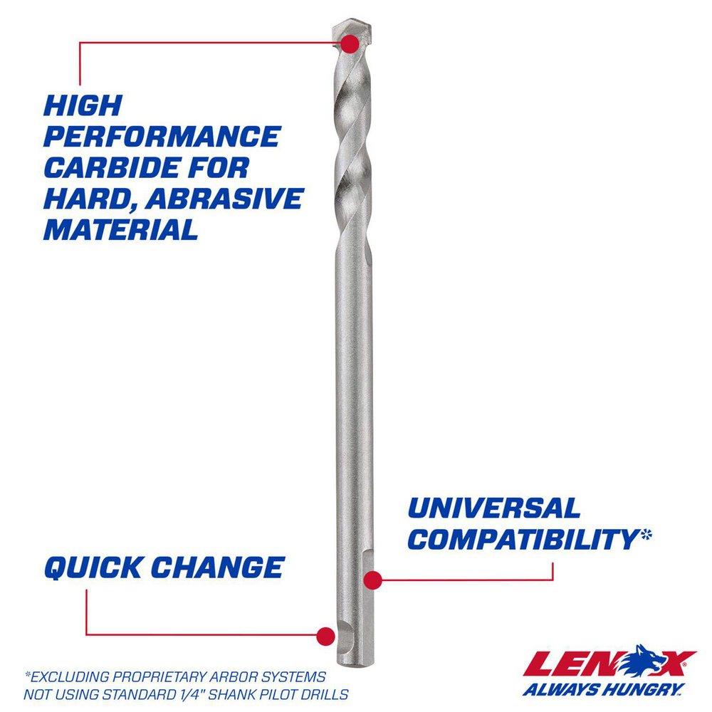 LX 4-1/4IN (108MM) CARBIDE PILOT 